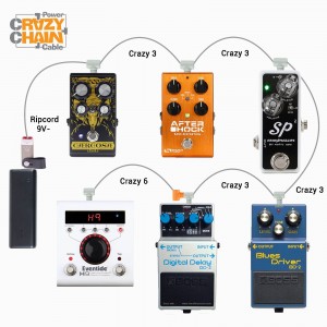 myVolts Crazy Chain Multipack Pedal Train Gang